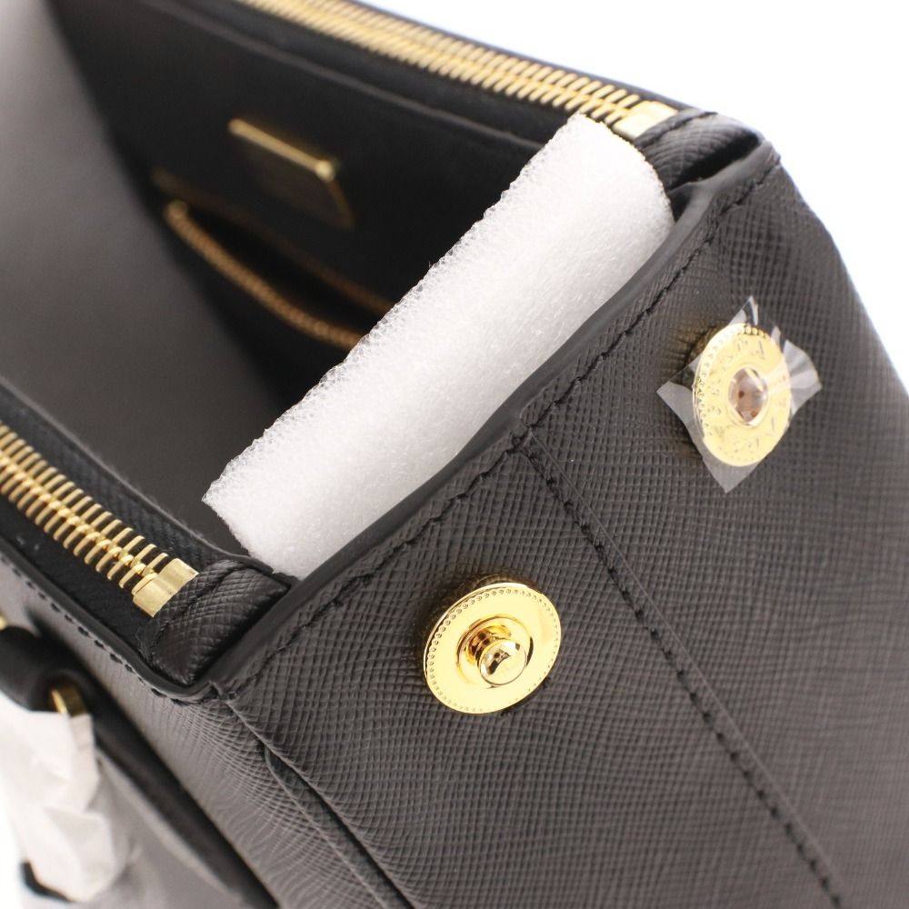 □ PRADA プラダ ガレリア サフィアーノレザー ミニバッグ 1BA916 鞄