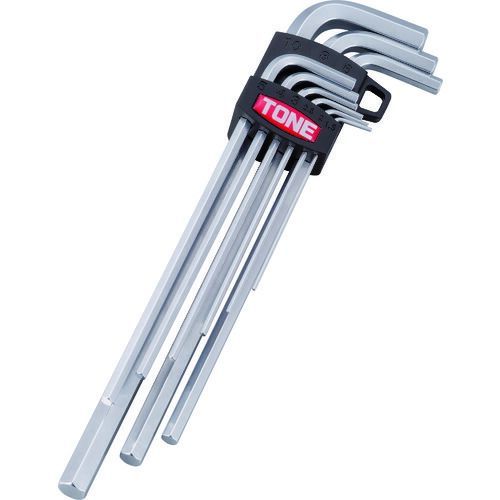 ＴＯＮＥ　マスターツールロング六角棒Ｌ形レンチセット　９ｐｃｓ