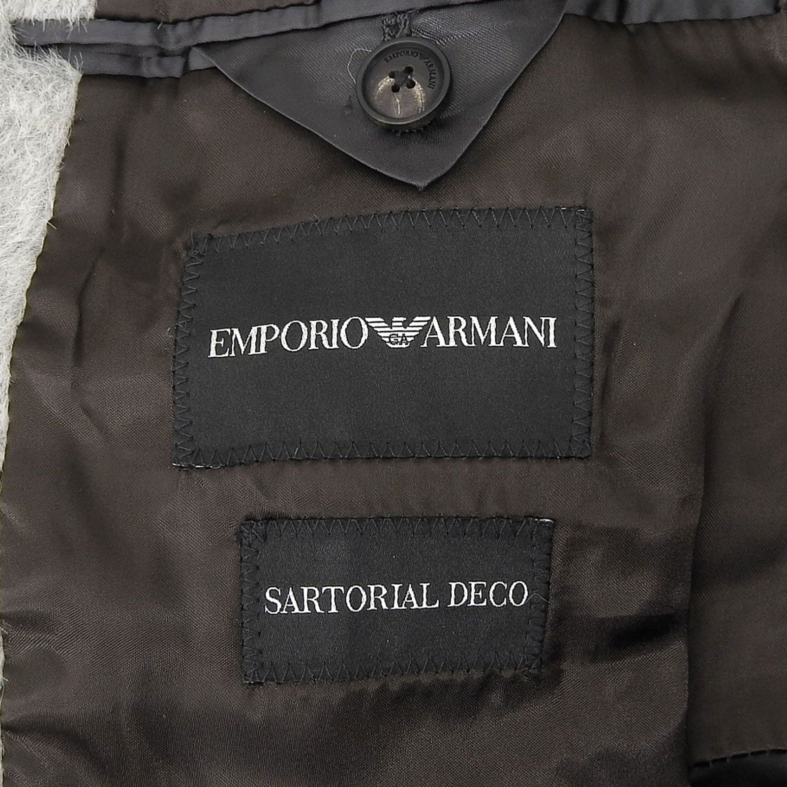 極美品△EMPORIO ARMANI エンポリオ アルマーニ SARTORIAL DECO