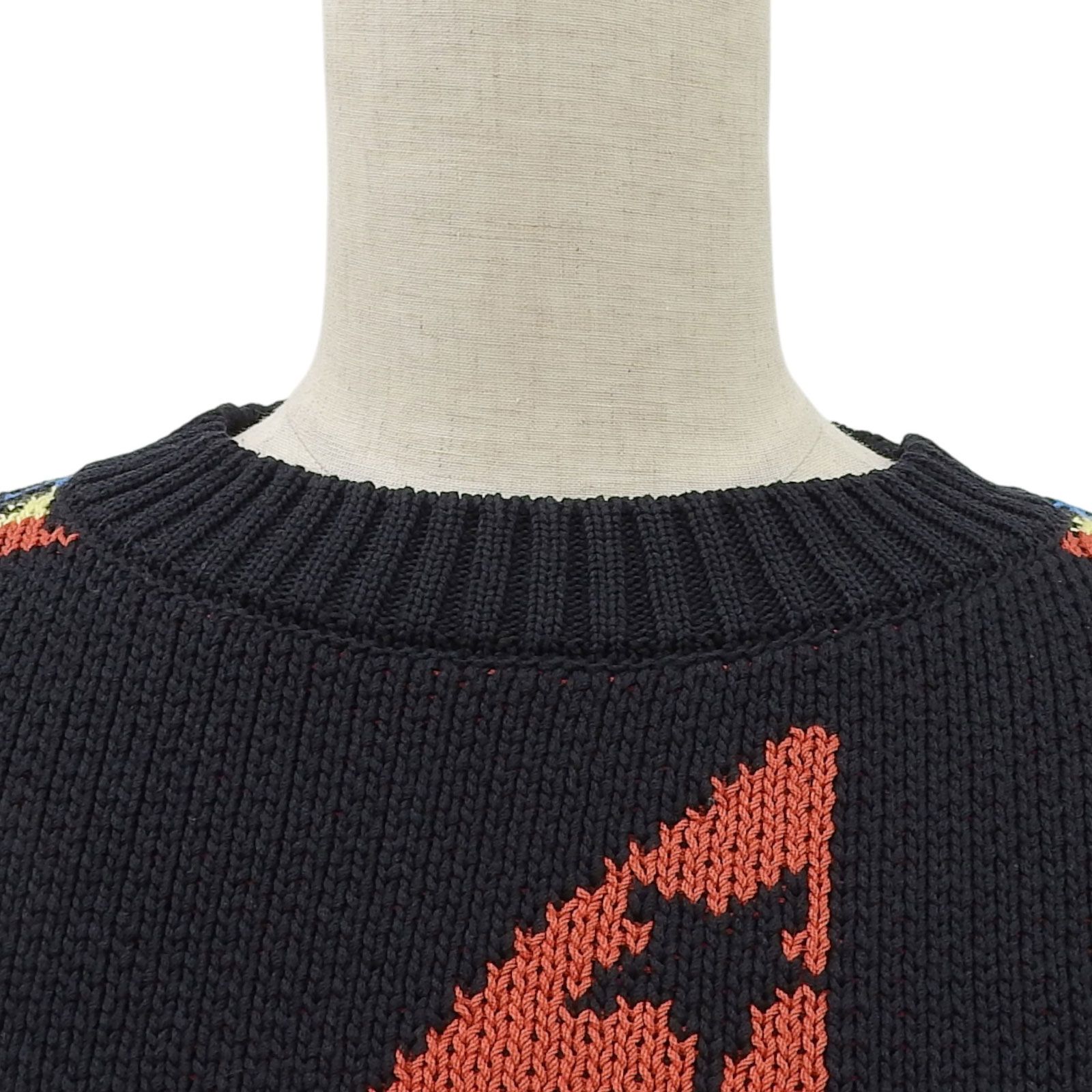 美品▲Stella McCartney ステラマッカートニー ディズニーコラボ ファンタジア レインボー ミッキー コットンニット セーター マルチ S イタリア製 正規品 レディース 美品△Stella McCartney ステラマッカートニー ディズニーコラボ