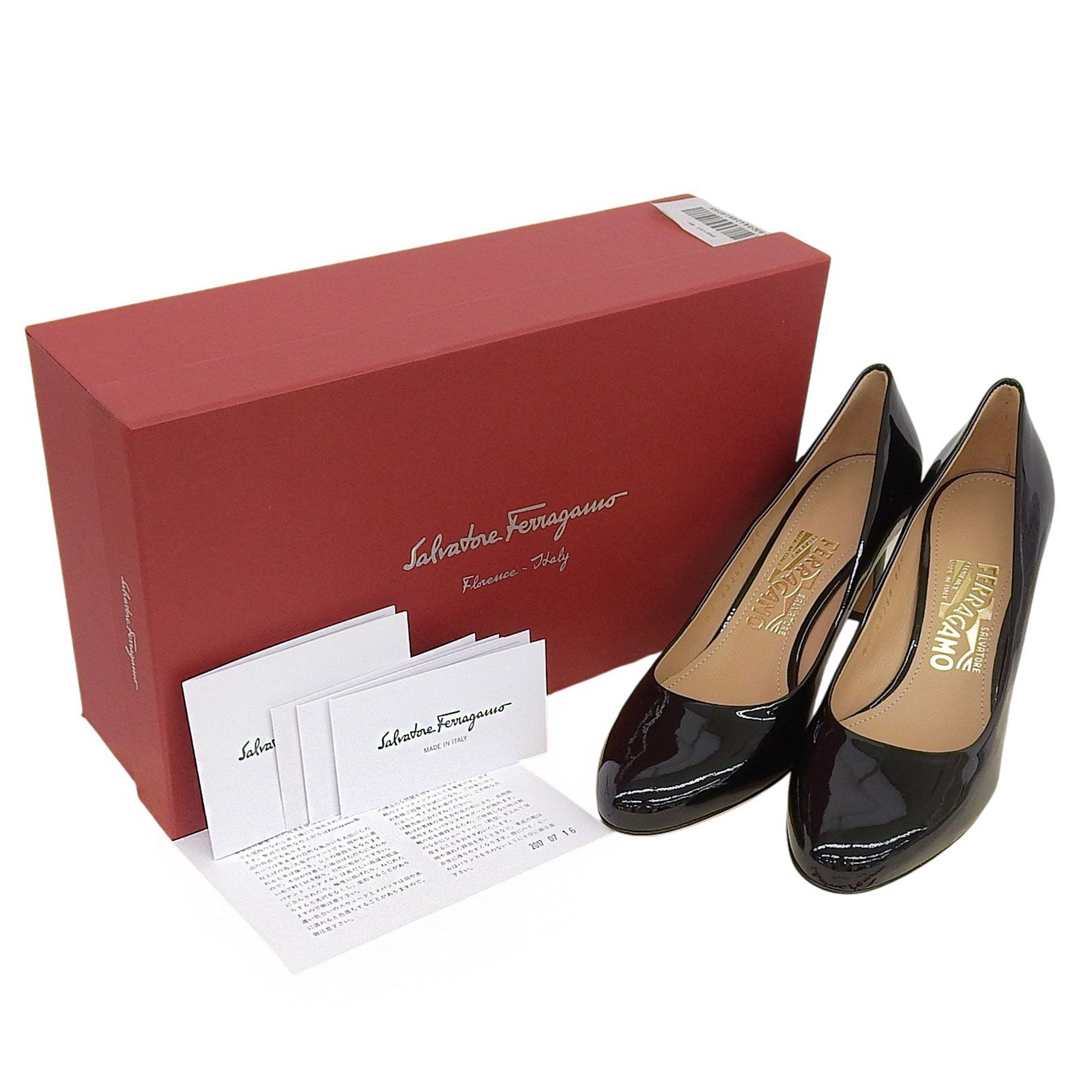 未使用品△Salvatore Ferragamo サルヴァトーレフェラガモ LEO 70 