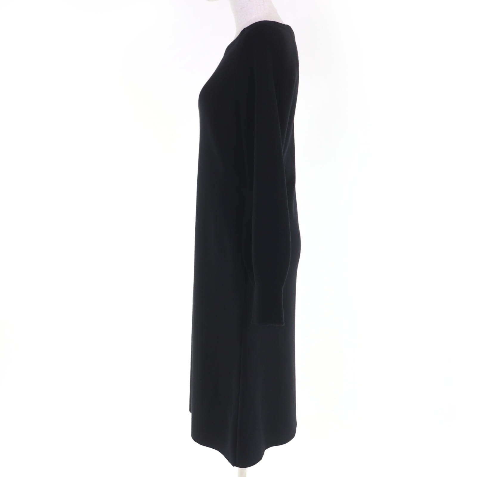 美品☆FOXEY フォクシー 39945 ウール100％ ボートネック 長袖ニット 