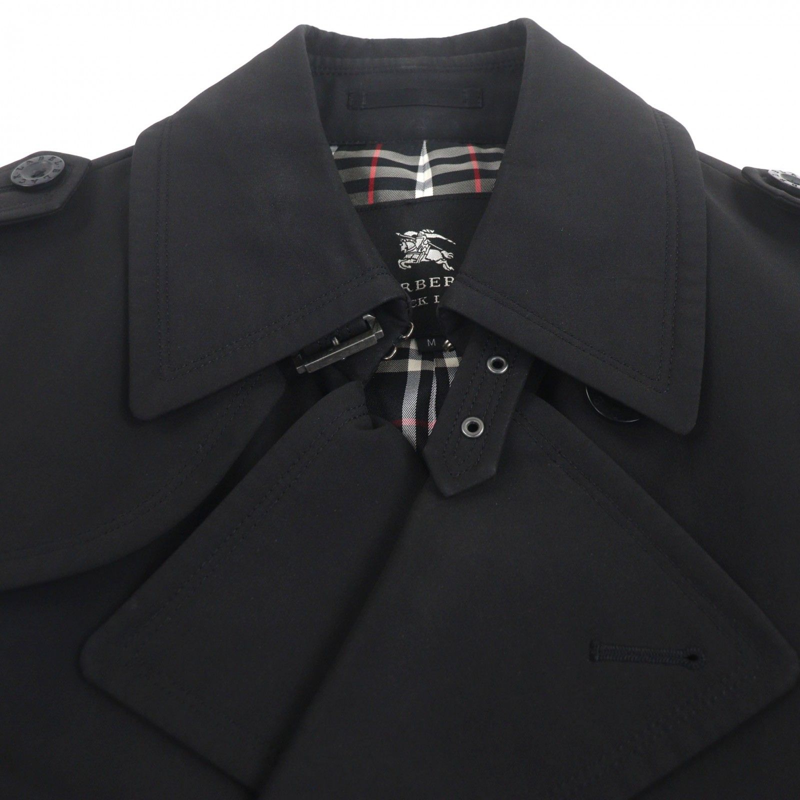 良品▽BURBERRY BLACK LABEL バーバリーブラックレーベル 裏地チェック