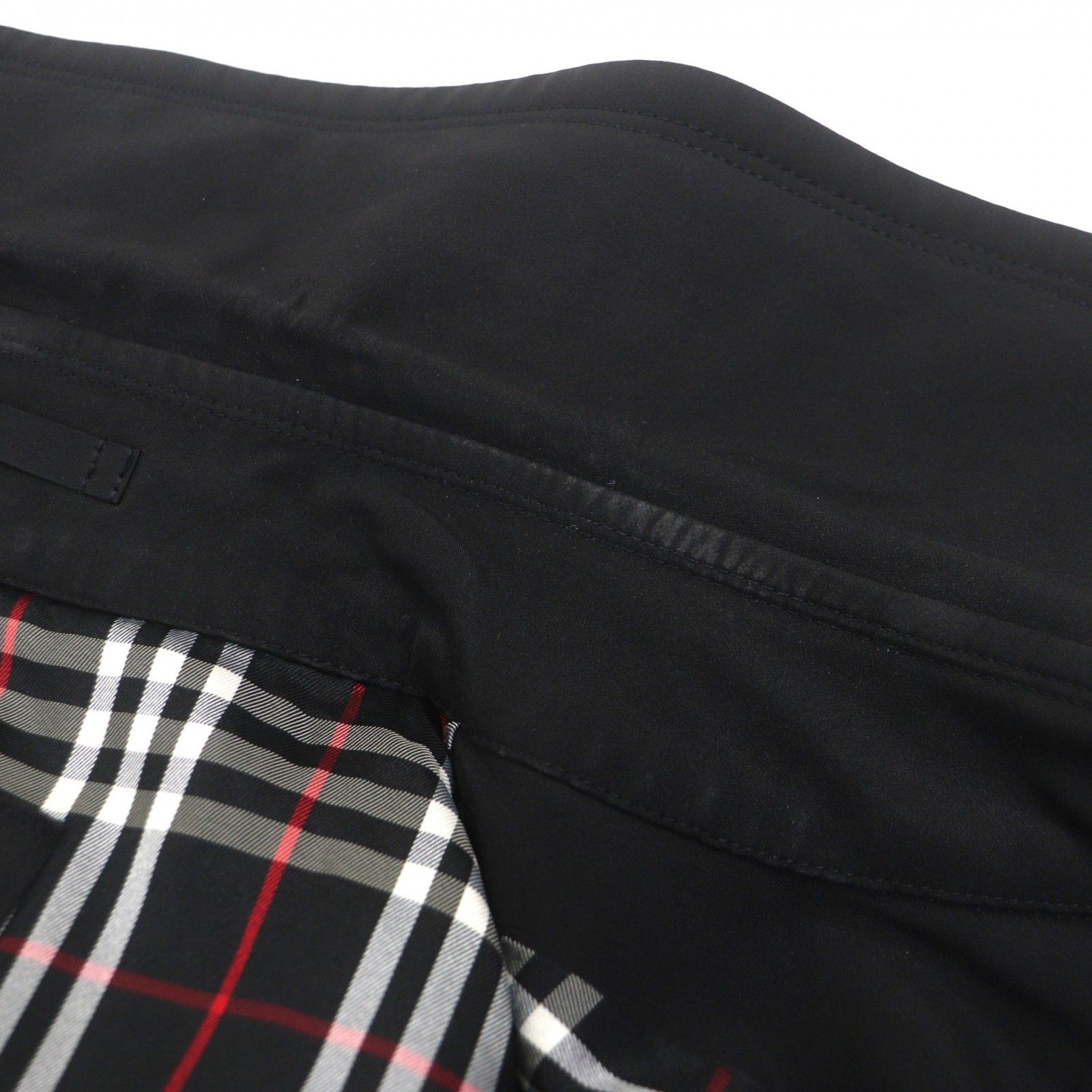 良品▽BURBERRY BLACK LABEL バーバリーブラックレーベル 裏地チェック