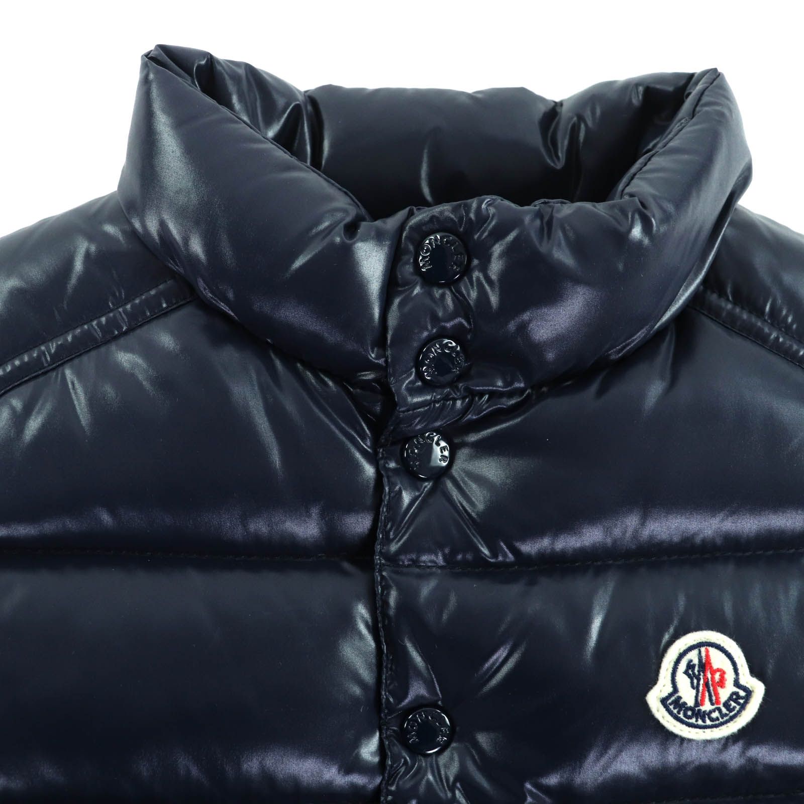 極美品◇MONCLER モンクレール E29544332805 TIB GILET チブ ジレ ロゴ 