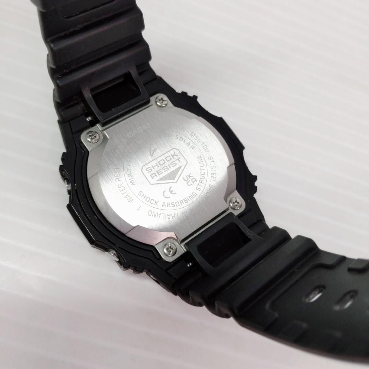 中古品】CASIO カシオ G-SHOCK Gショック ソーラー腕時計 GW-M5610U〇 