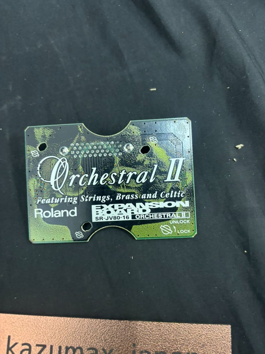Roland/ローランド SR-JV80-16 Orchestral II 音源ボード エクスパンションボード 2508 Roland/ローランド SR-JV80-16 Orchestral II 音源ボード エクスパンションボード 2508