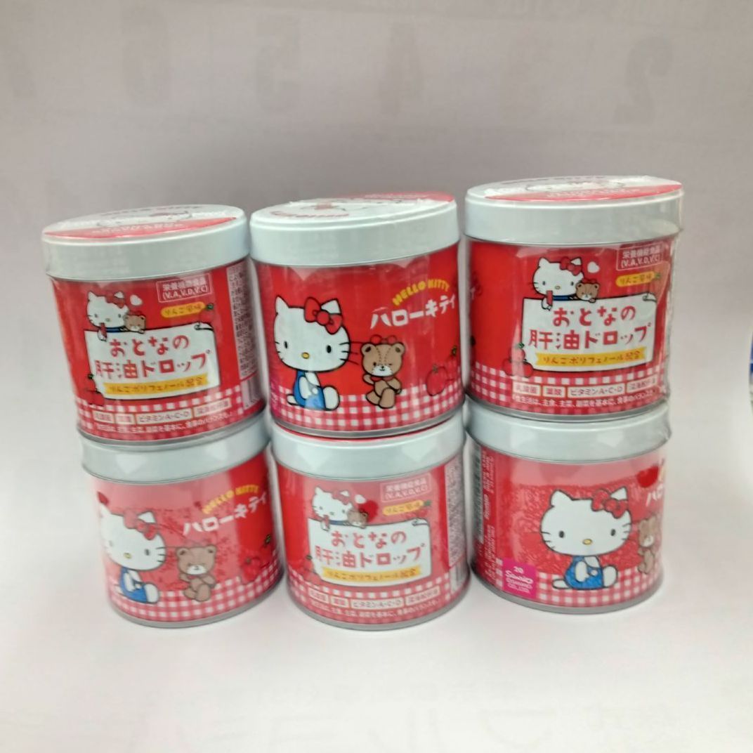 おとなの肝油ドロップ ハローキティ 100粒 りんご風味 栄養機能食品
