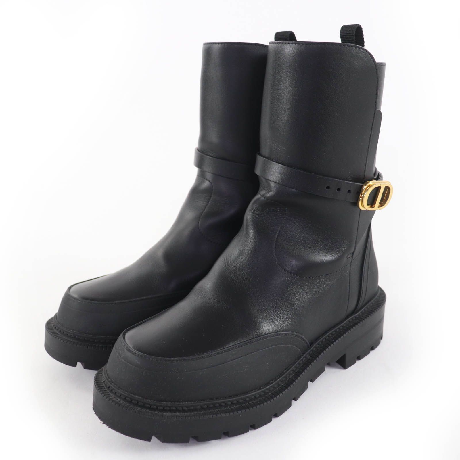 Dior アンクルブーツ ブラック 36.5 Designer Boots for Women - Low
