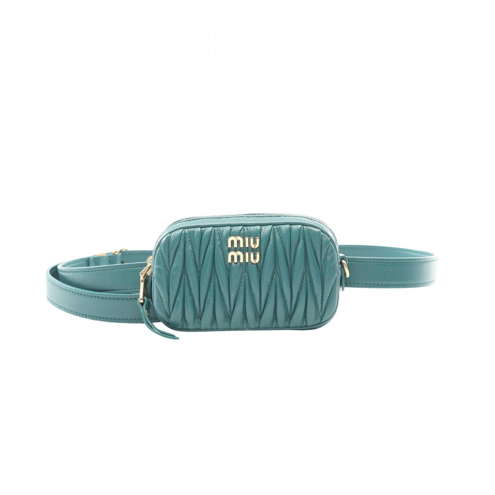Miu Miu ミュウ ミュウ MATELASSE マテラッセ ウエストバッグ ボディ 