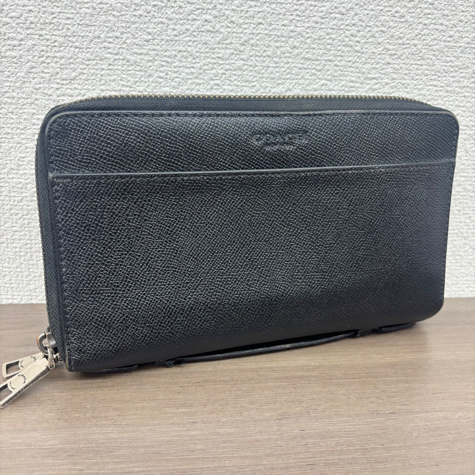 s)コーチ メンズ 長財布 COACH トラベル ウォレット 本革 レザー 