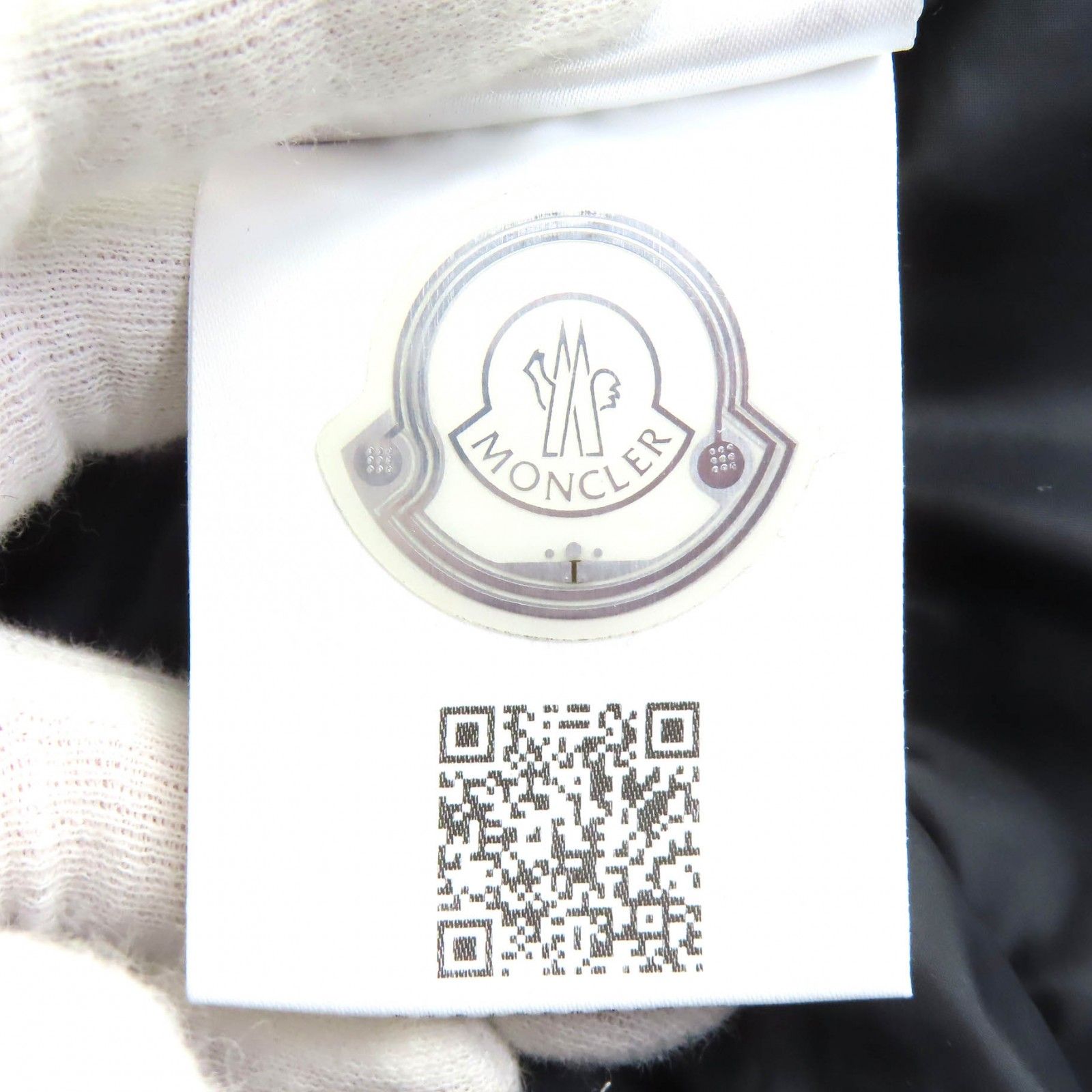 美品△MONCLER モンクレール 2021年製 JOFFE ロゴラバーワッペン