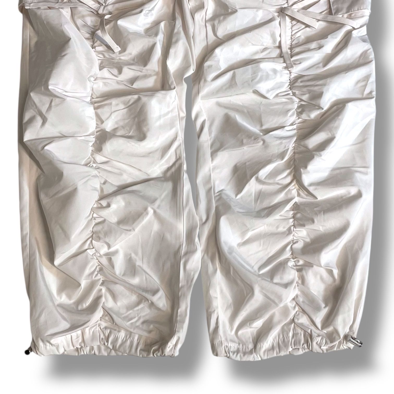 POPPY ポピー GATHER RIBBON CARGO PANTS ギャザーリボンカードパンツ
