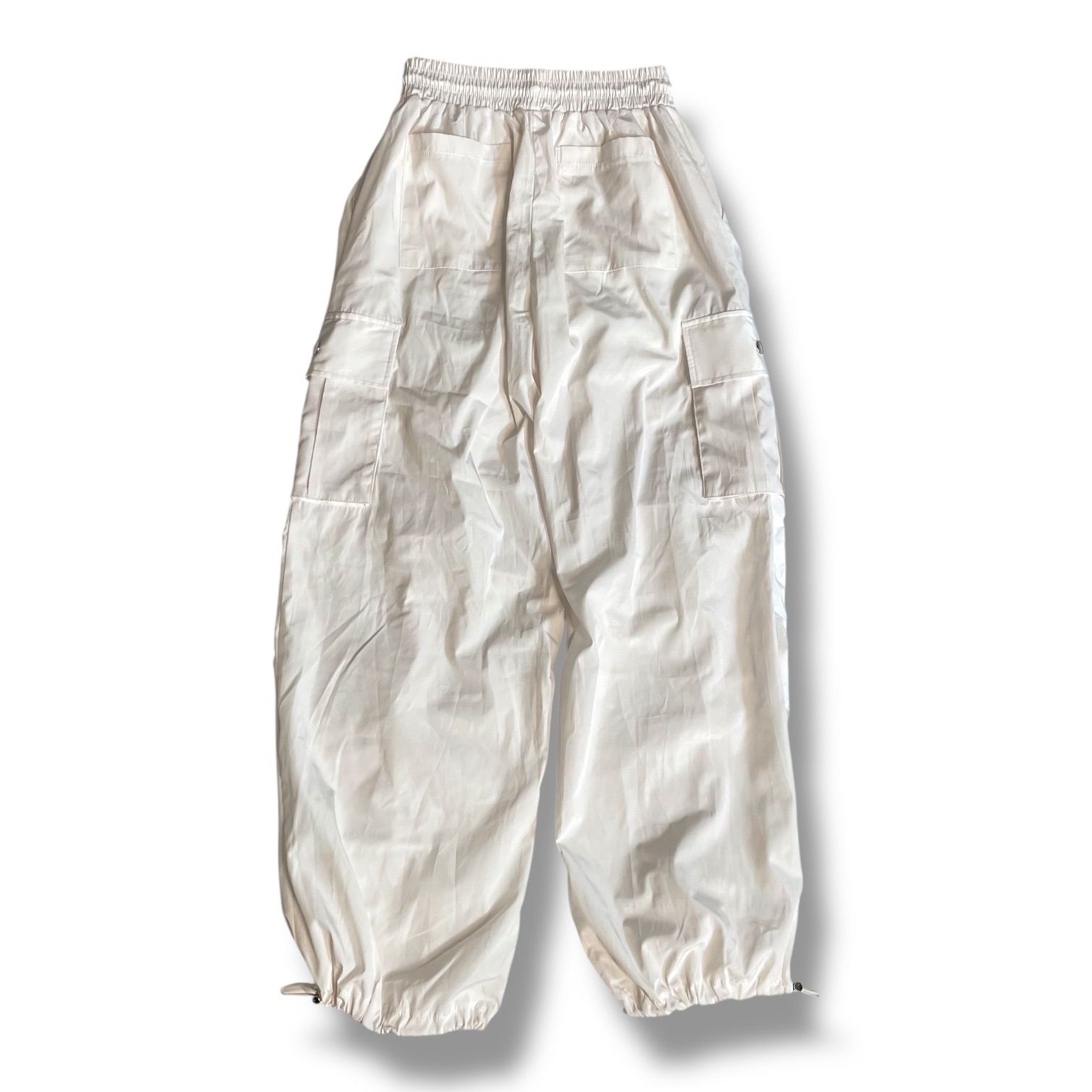 POPPY ポピー GATHER RIBBON CARGO PANTS ギャザーリボンカードパンツ
