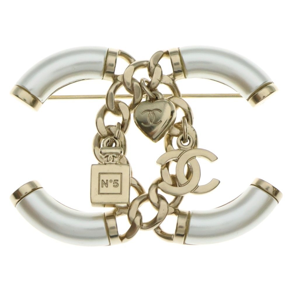 CHANEL (シャネル) ビッグココマーク パフューム×ハート×ココマーク