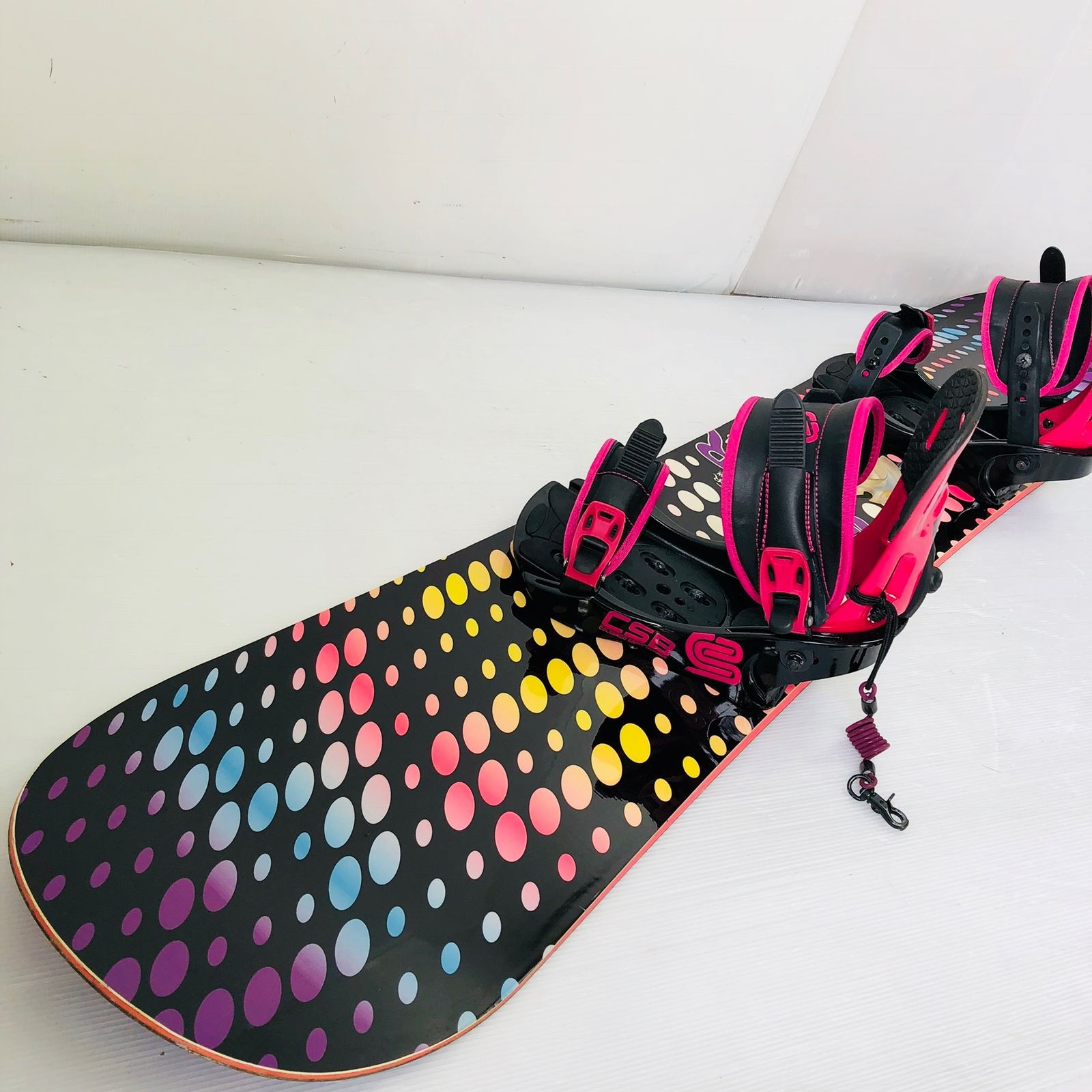 X-GAMES スノーボード板 146cm ビンディング付き スノボ FLOW フロウ 