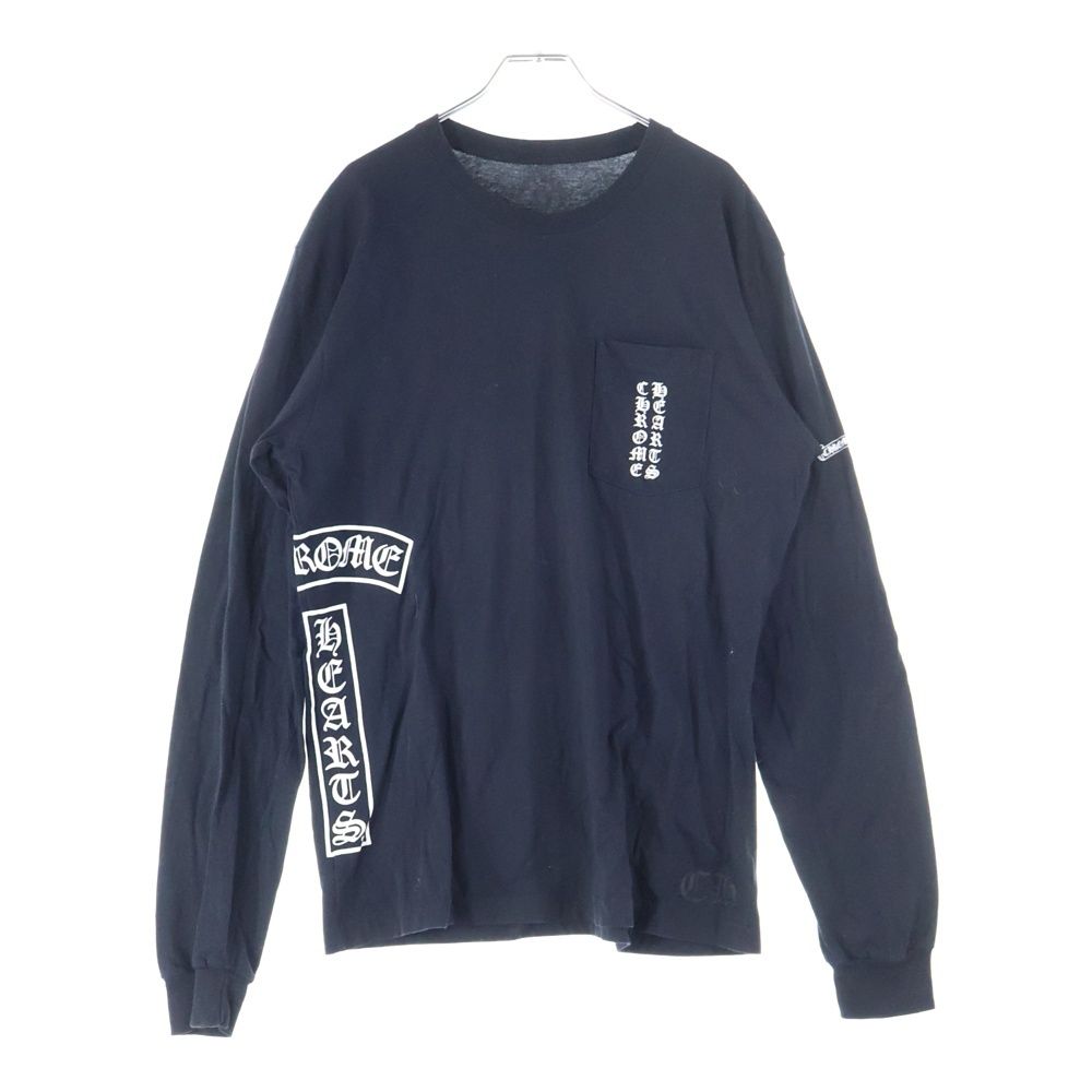 CHROME HEARTS (クロムハーツ) CH L S 1 サイドTバー プリント長袖