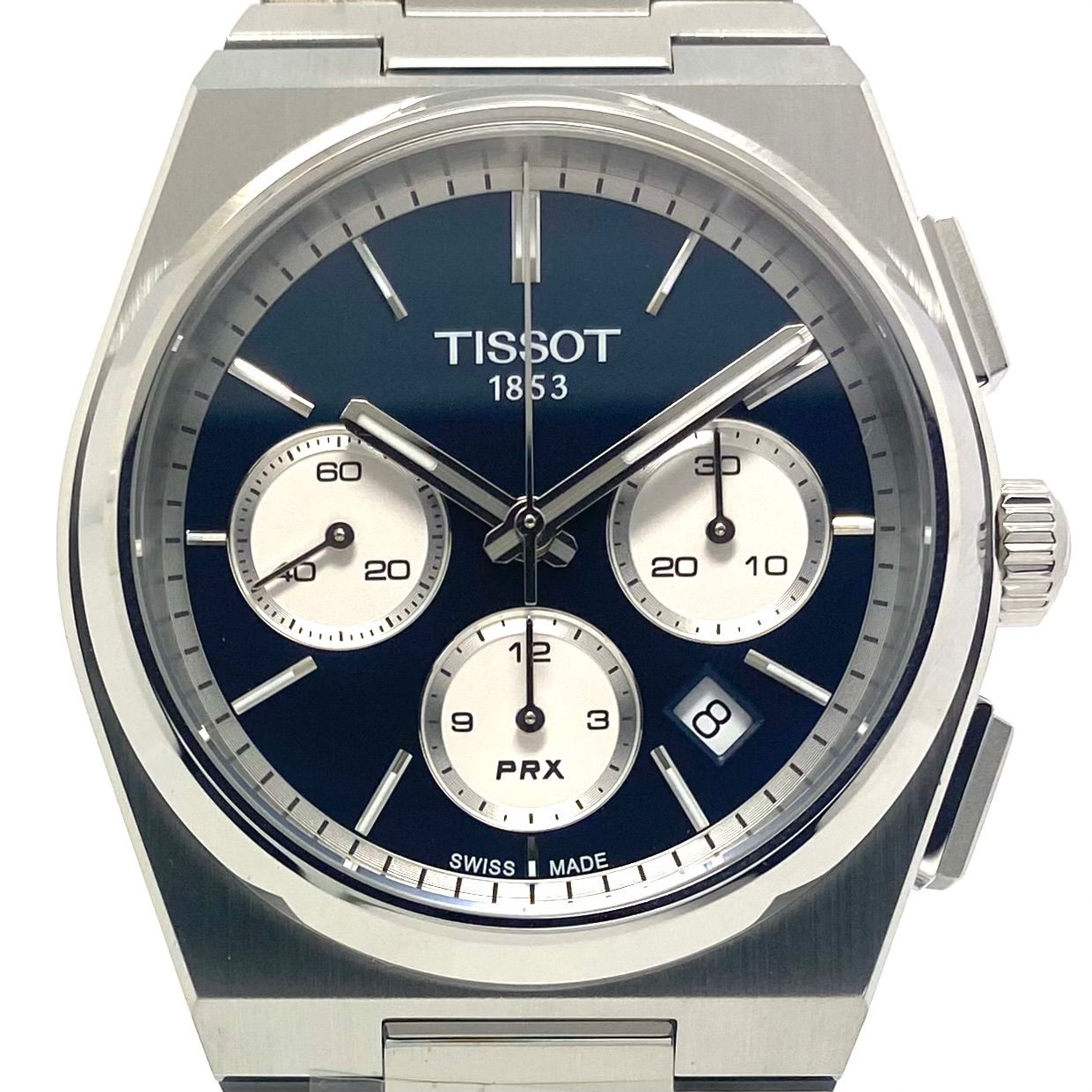 未使用】腕時計 メンズ ティソ TISSOT PRX オートマティック クロノ 