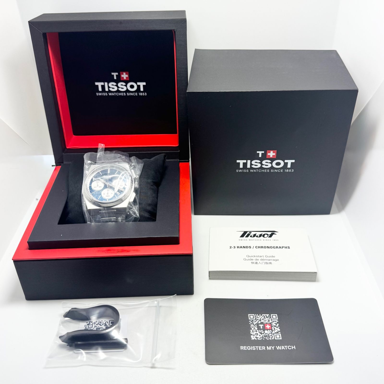 未使用】腕時計 メンズ ティソ TISSOT PRX オートマティック クロノ 