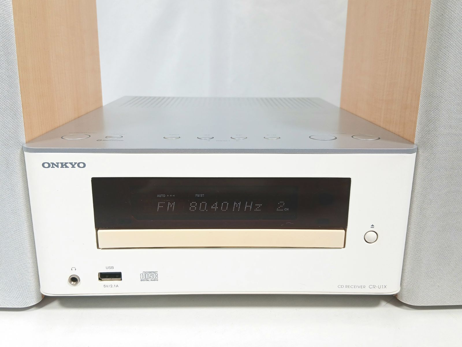 美品 ONKYO オンキョー ミニコンポ X-U1X ( CDレシーバー CR-U1X