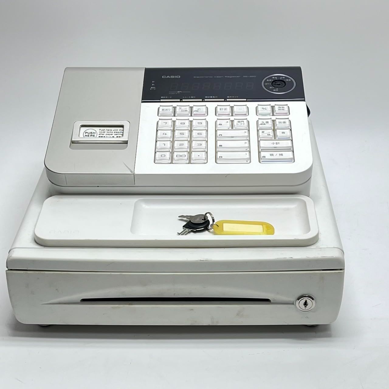 小型 カシオ レジスター Q228 手渡しOK CASIO カシオ 電子レジスター