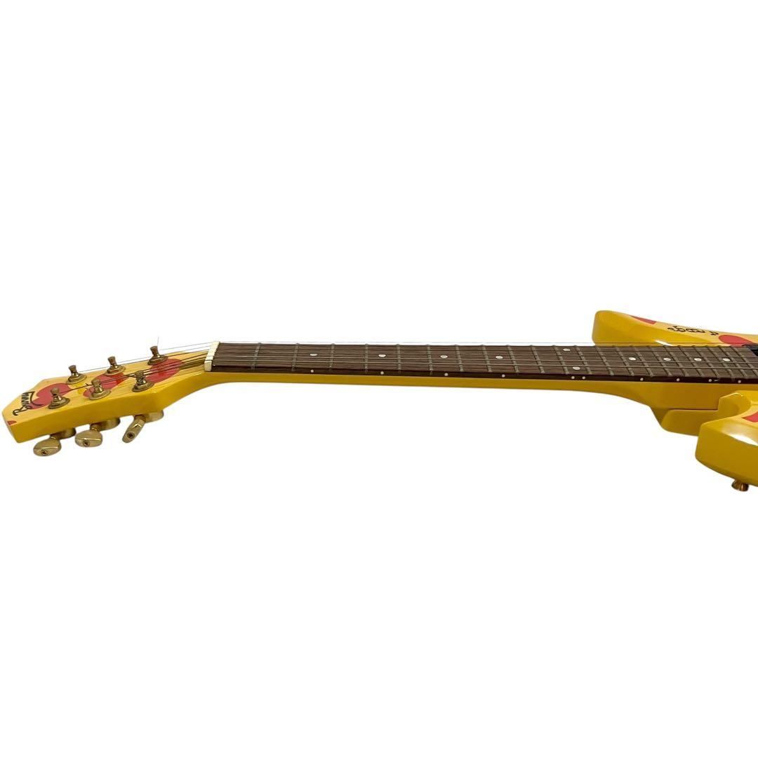 FERNANDES Burny XJAPAN hideモデル エレキギター YELLOW HEART YH-JR