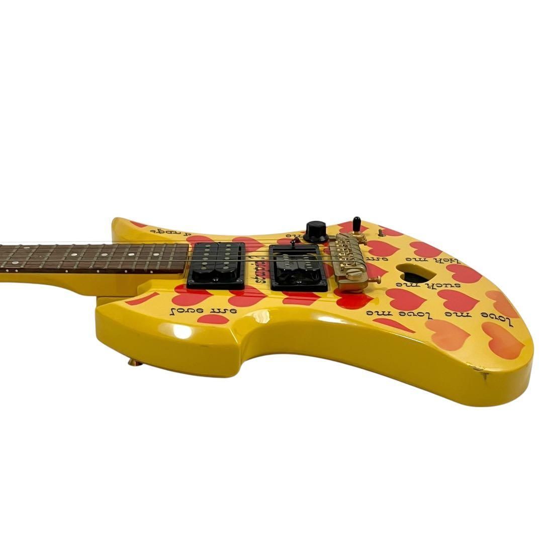 FERNANDES Burny XJAPAN hideモデル エレキギター YELLOW HEART YH-JR
