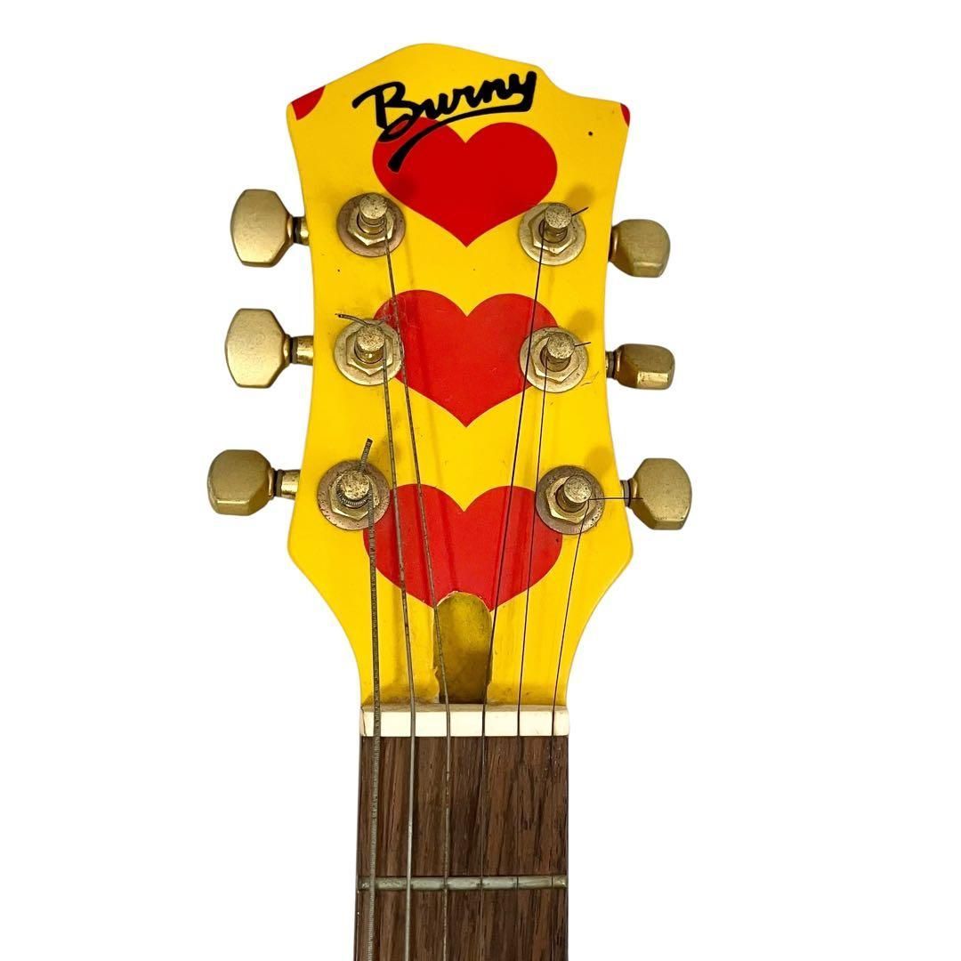 ギター BURNY YH-JR hide Yellow Heart Jr Rare BURNY Yellow Heart YH-JR hide Model Mini Electric Guitar | eBay