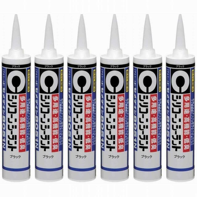 セメダイン　８０５１Ｎ　ブラック　３３０ｍｌ　ＳＲ−１４６ 6個セット