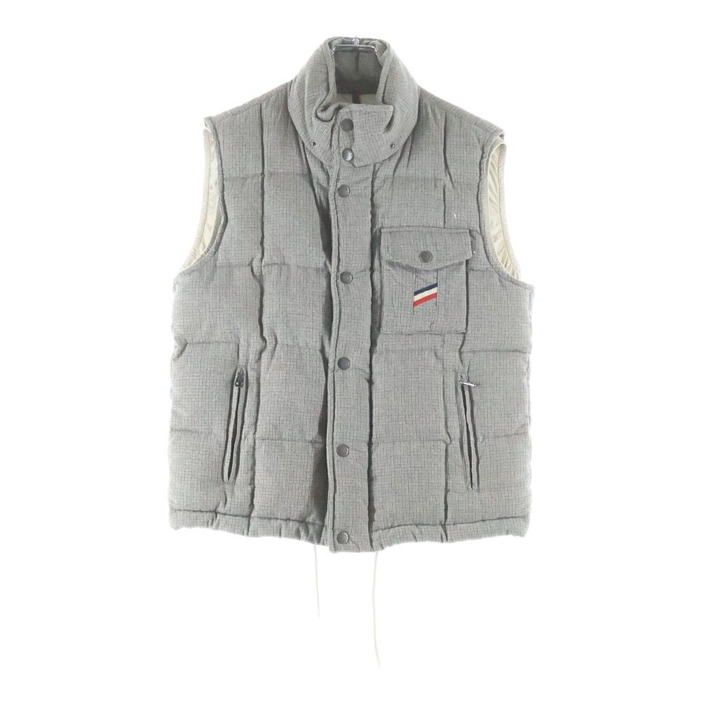 MONCLER (モンクレール) ERAULT GILET ウールダウンベスト グレー 