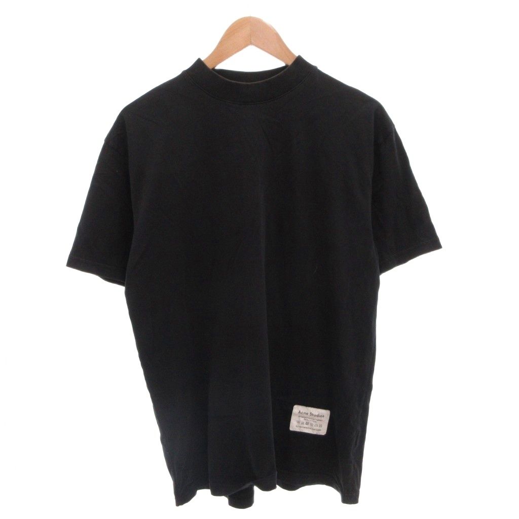 アクネ ストゥディオズ Acne Studios Tシャツ モックネック 半袖 M 黒