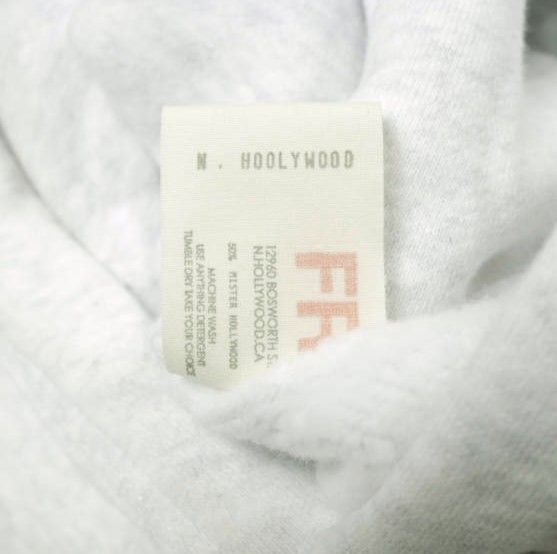 N.HOOLYWOOD FR エヌハリウッド ミスターハリウッド 25AW 日本製 HOODED PARKA 裏起毛 スウェットプルオーバーパーカー 1252-CS01-004 peg 40(L) ASH GRAY トップス【中古】【N.HOOLYWOOD】 N.HOOLYWOOD FR エヌハリウッド ミスターハリウッド 25AW 日本製