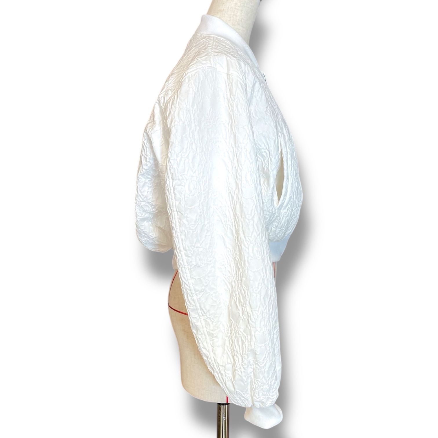 Cygne シーニュ ジャガードブルゾンFANNY MA-1 アウター ジャケット