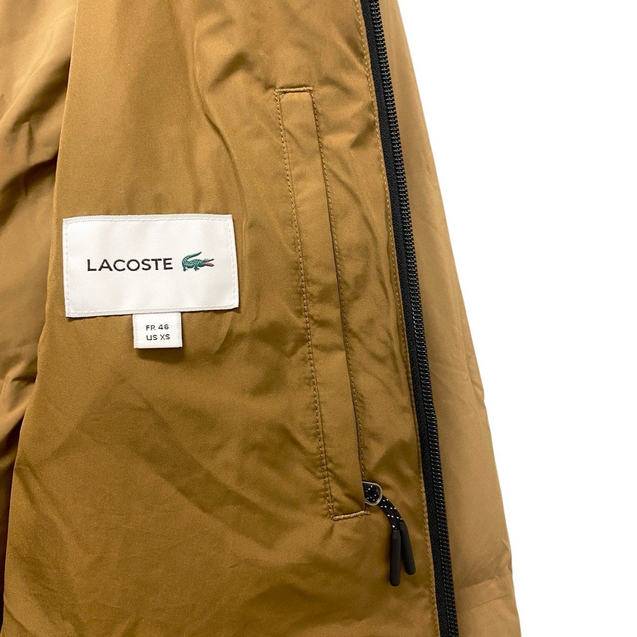 17c16 LACOSTE ラコステ CLOMAX ワンポイントロゴ 中綿ジャケット 