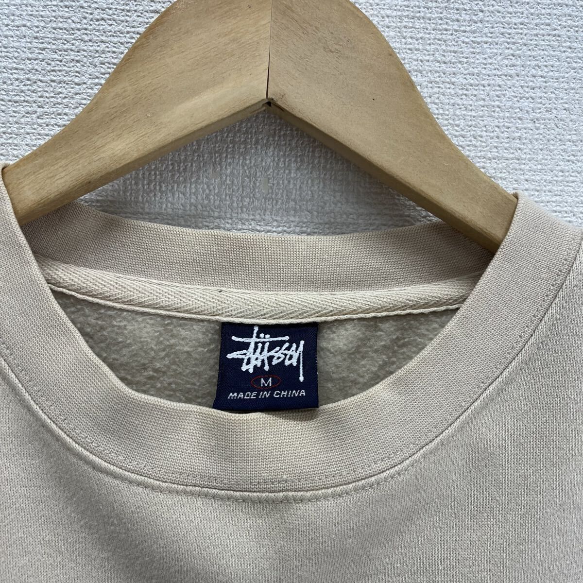 old stussy ラグラン クルーネック スウェット グレー 90s OLD STUSSY オールド ステューシー 90s クルーネック スウェット