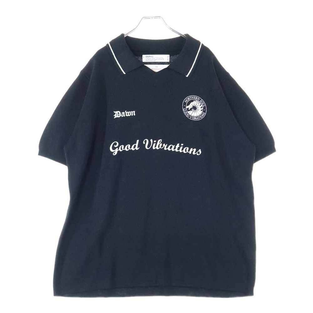 DAIRIKU (ダイリク) Lame Soccer Uniform Knit Pullover 半袖ゲーム DAIRIKU (ダイリク) Lame Soccer Uniform Knit Pullover 半袖ゲーム