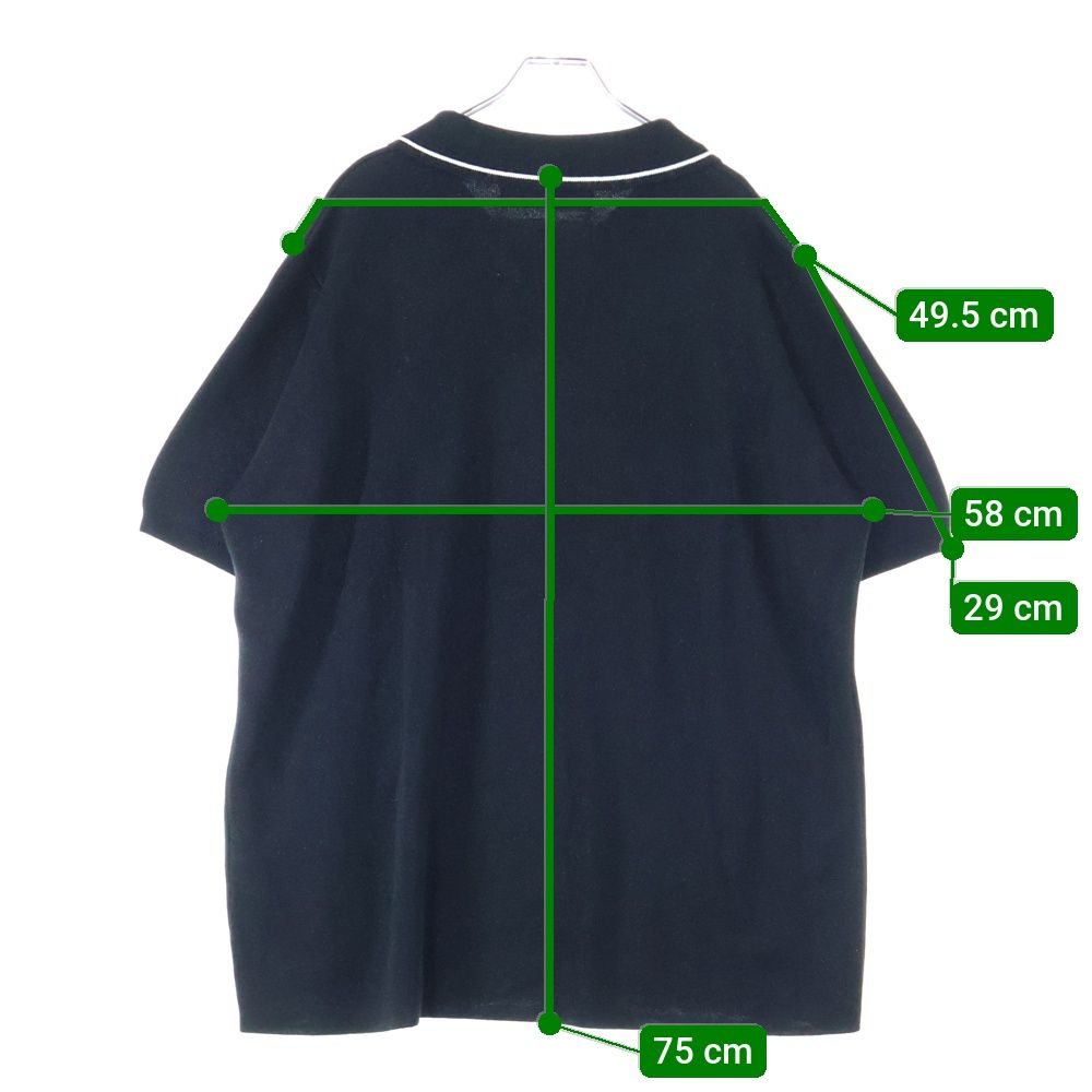 DAIRIKU (ダイリク) Lame Soccer Uniform Knit Pullover 半袖ゲーム
