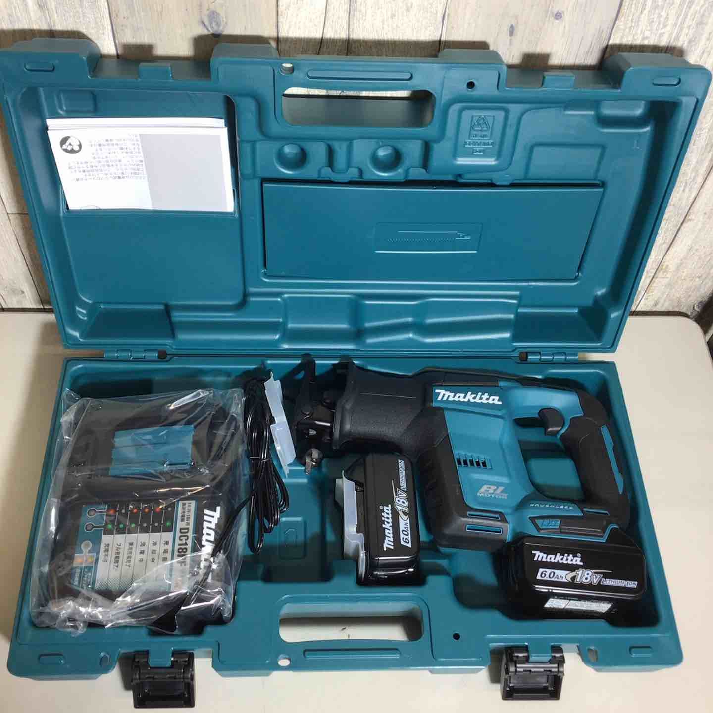 未使用品】 マキタ makita コードレス レシプロソー JR188DRGX