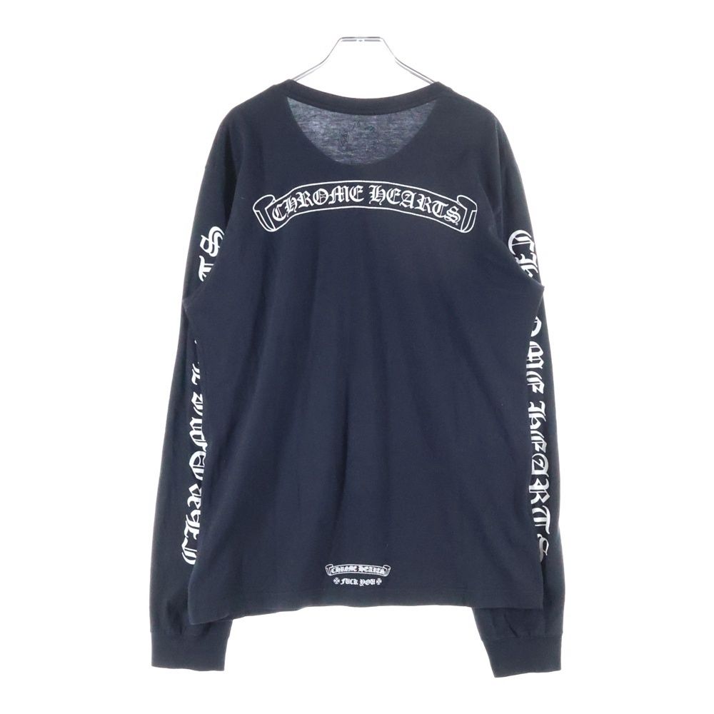 CHROME HEARTS (クロムハーツ) CH SCROLL LABEL FUCKYOU L/S /1