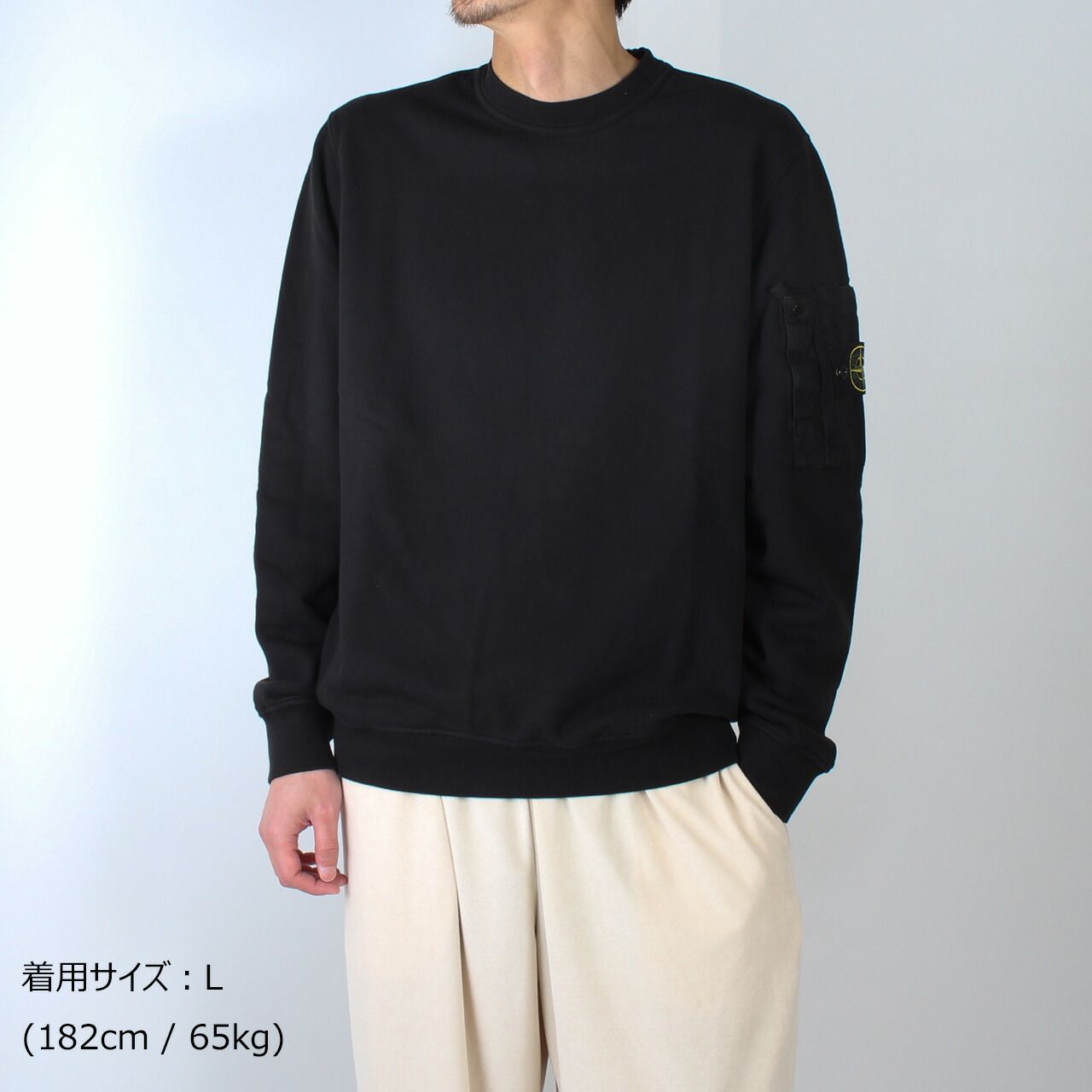 ストーンアイランド STONE ISLAND スウェット REGULAR FIT CREWNECK 