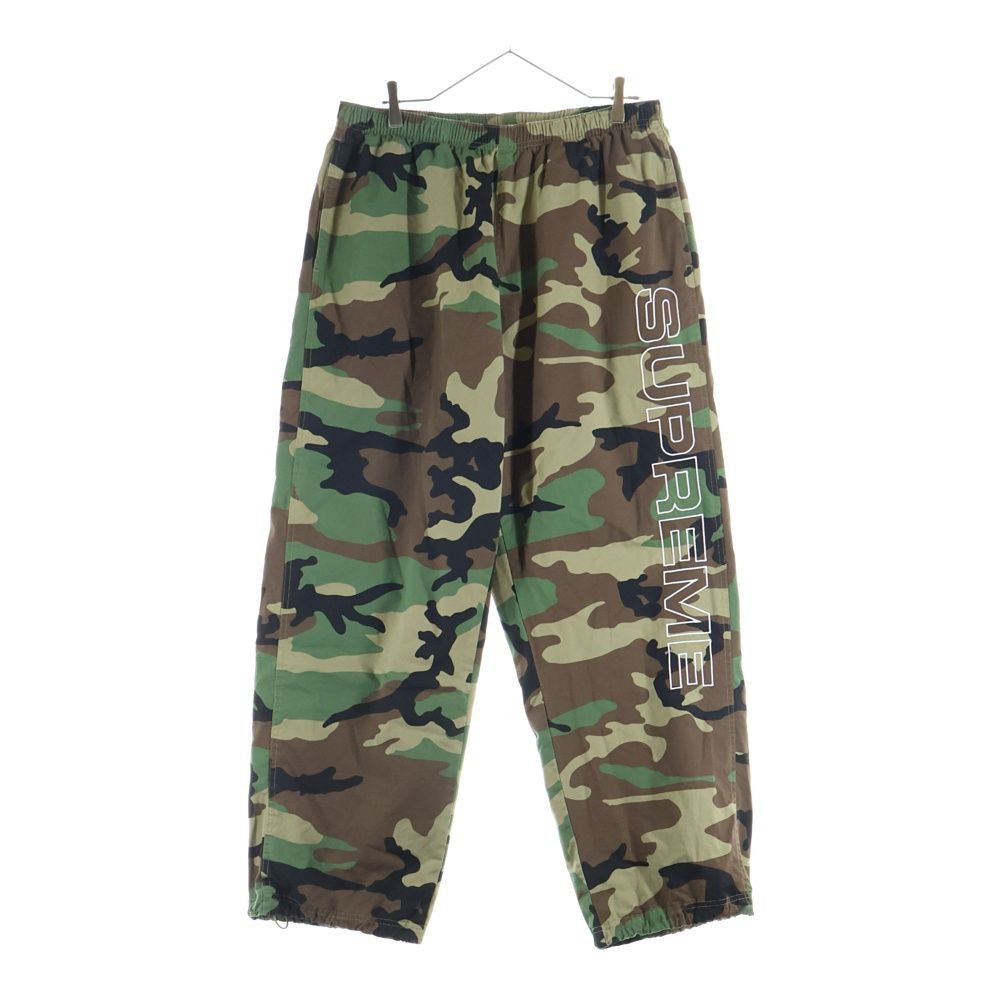 SUPREME (シュプリーム) Spellout Embroidered Ripstop Pants ロゴ刺繍