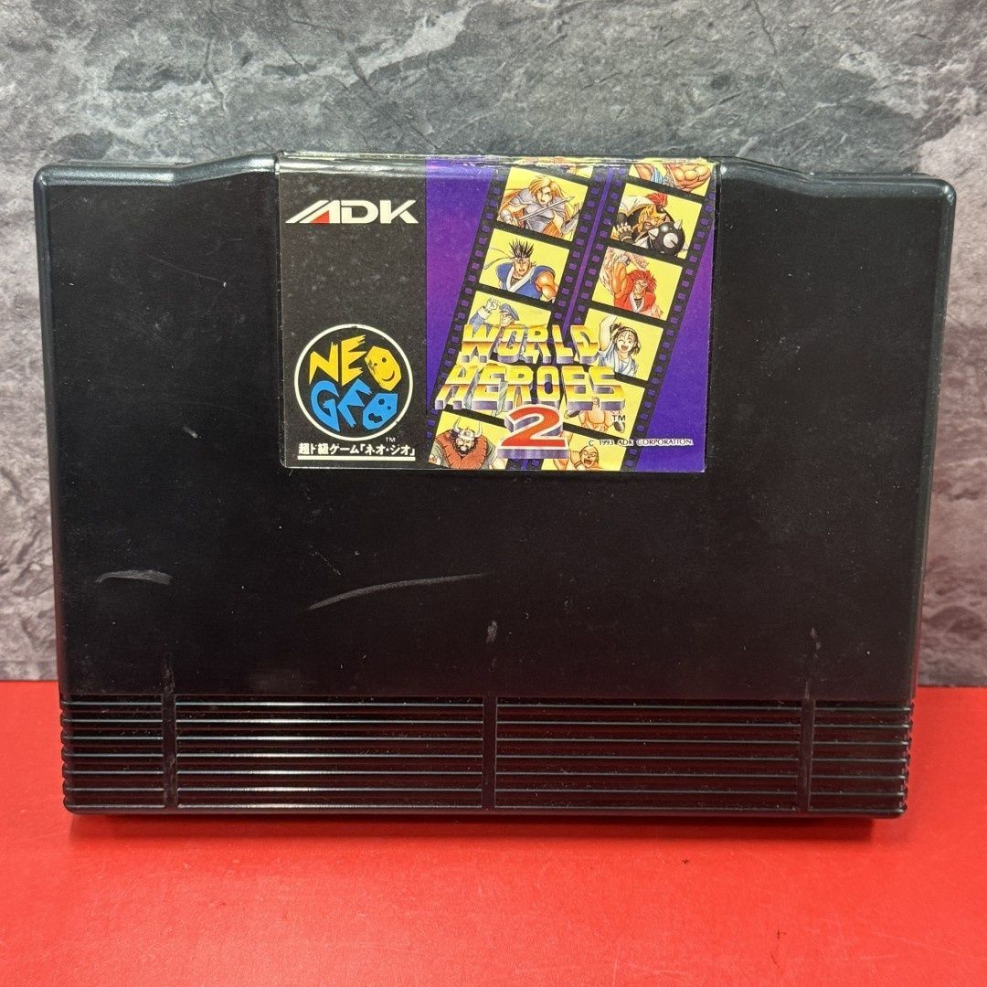 □NEO-GEO ワールドヒーローズ2 ROMカセット SNK ネオジオROM レトロ