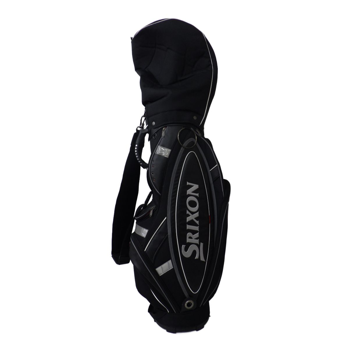 SRIXON キャディバッグ GOLF ゴルフ メンズ 黒 ブラック 中古品 - メルカリ