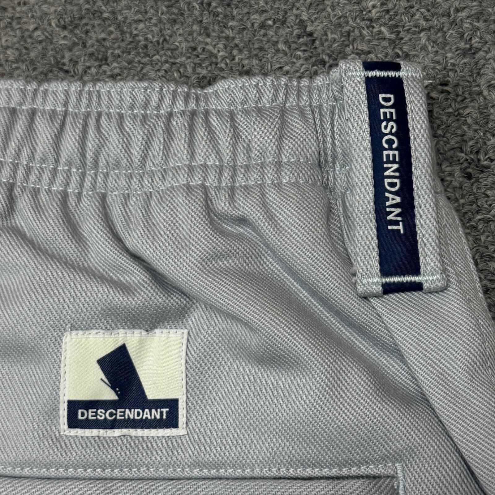 パンツ 25ss 未使用 ディセンダント コットン ツイル トラウザーズ