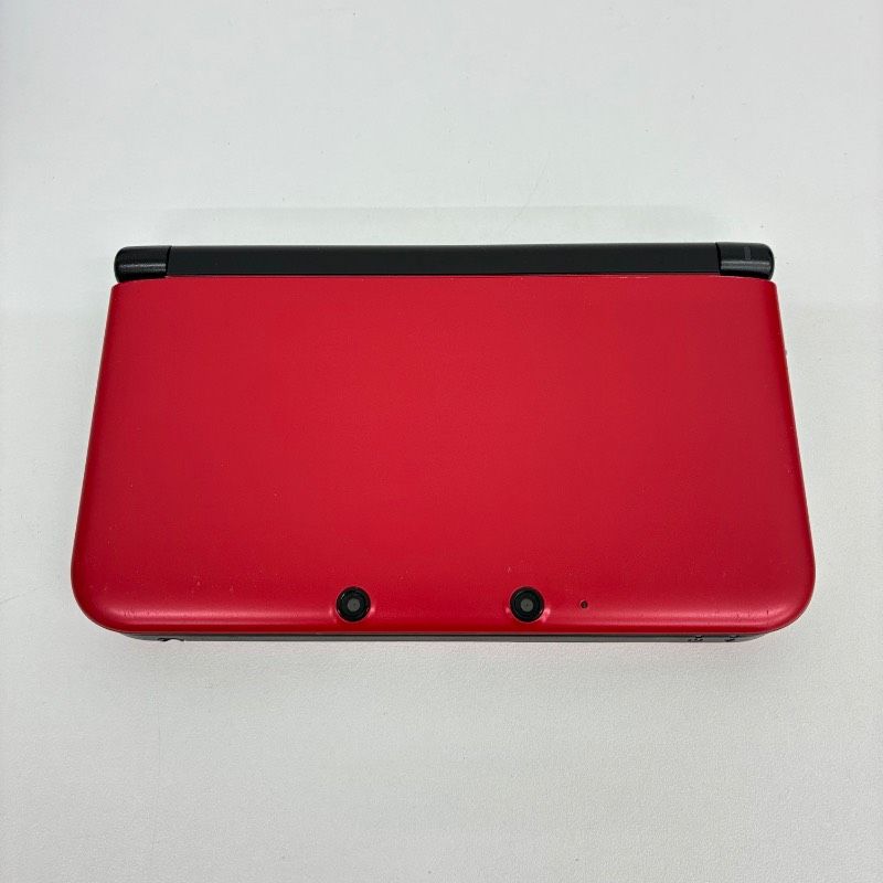 液晶焼けなし/初期化済】 Nintendo 3DS LL RedxBlack 任天堂