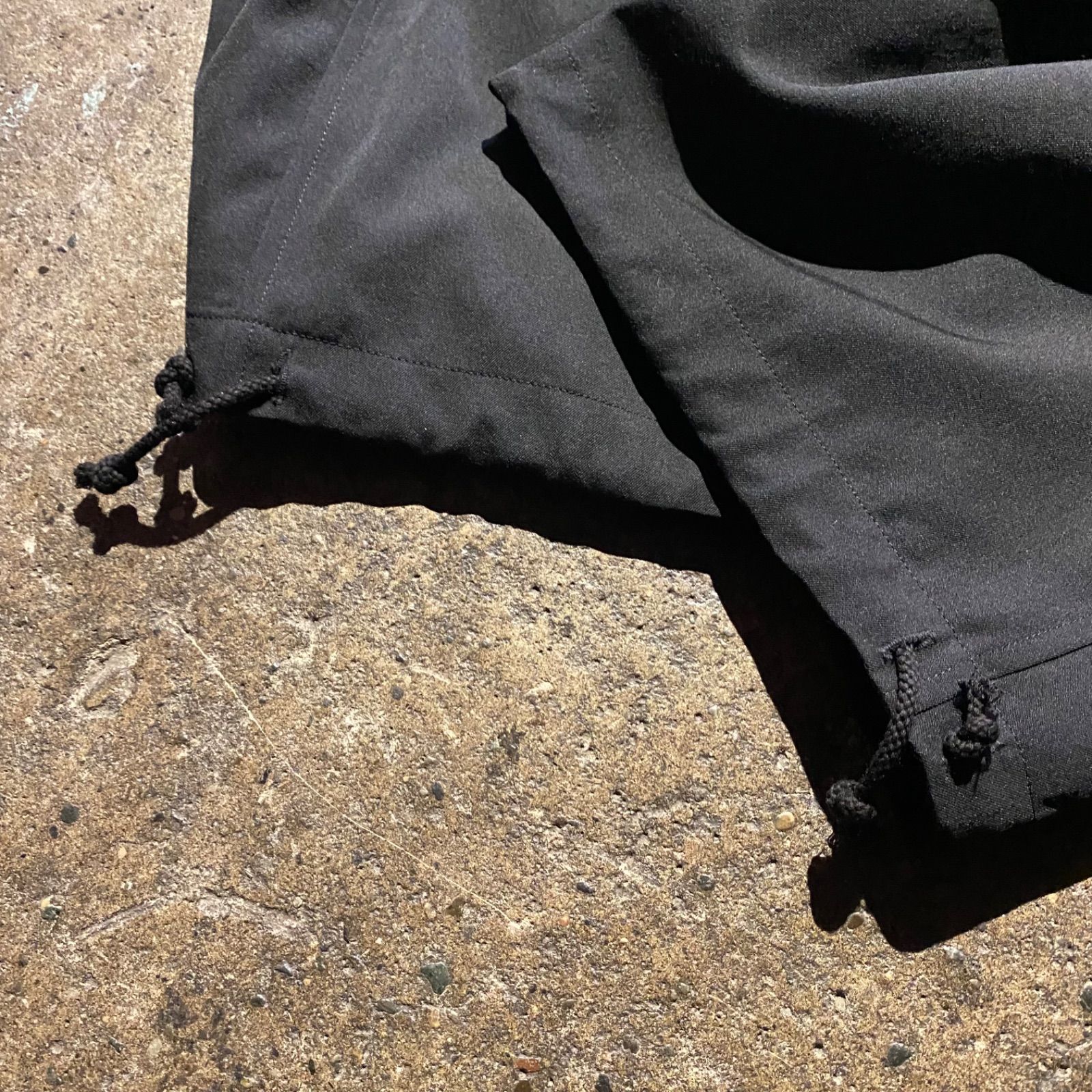 Yohji Yamamoto POUR HOMME 26ss ウールギャバ ドローコードサルエル