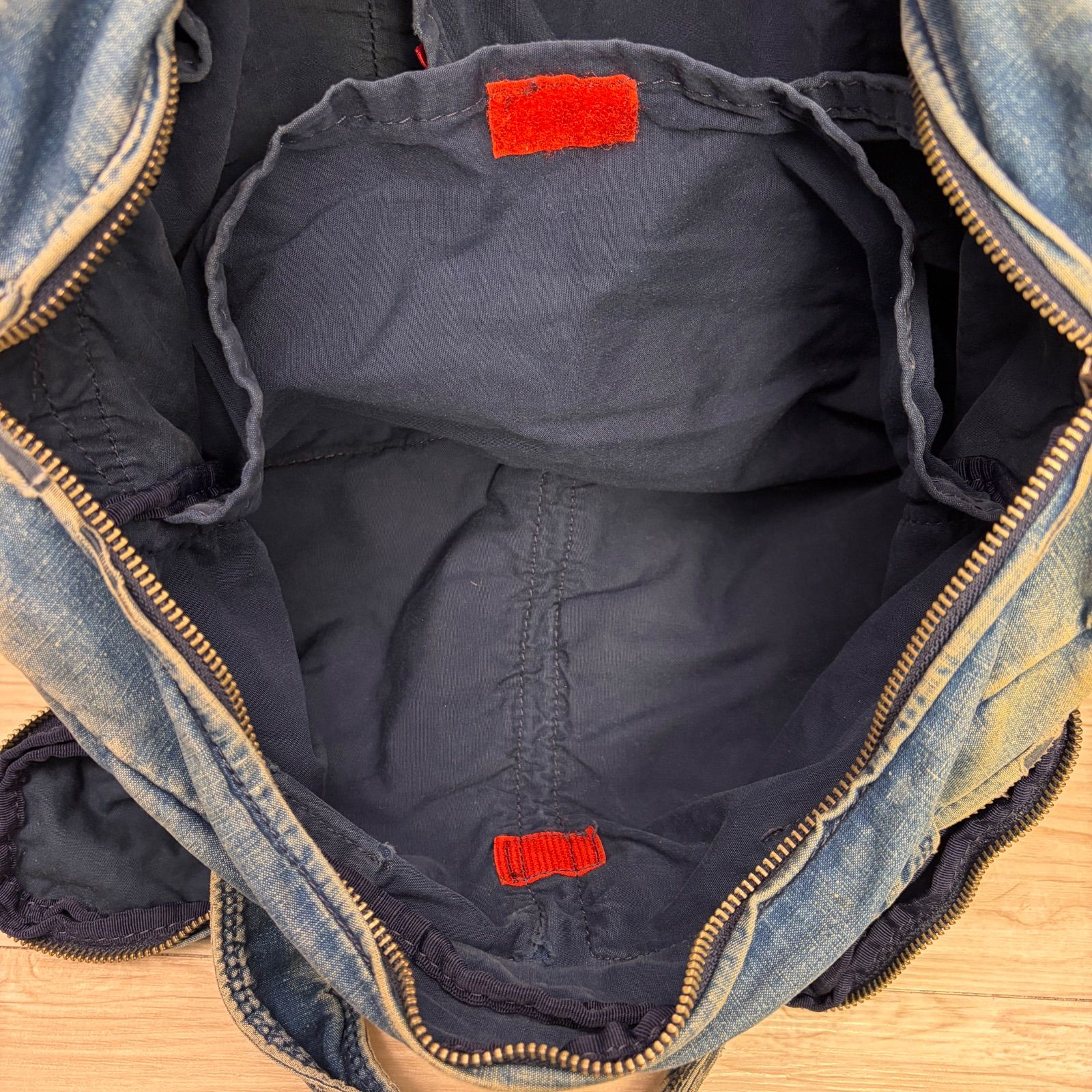 PORTER 80年代 デニム ショルダーバッグ 2WAY ヴィンテージ スピナー