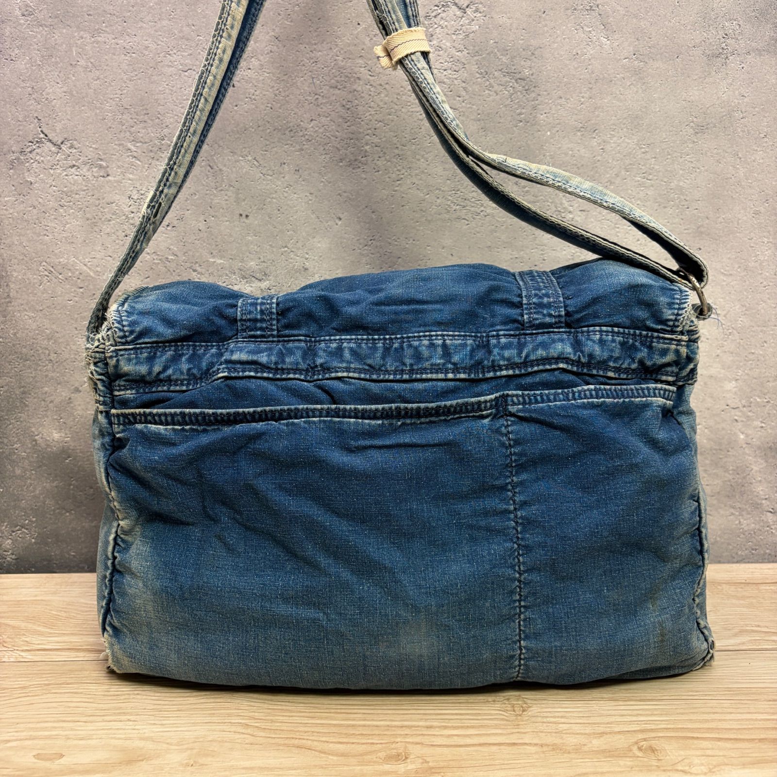 PORTER 80年代 デニム ショルダーバッグ 2WAY ヴィンテージ スピナー