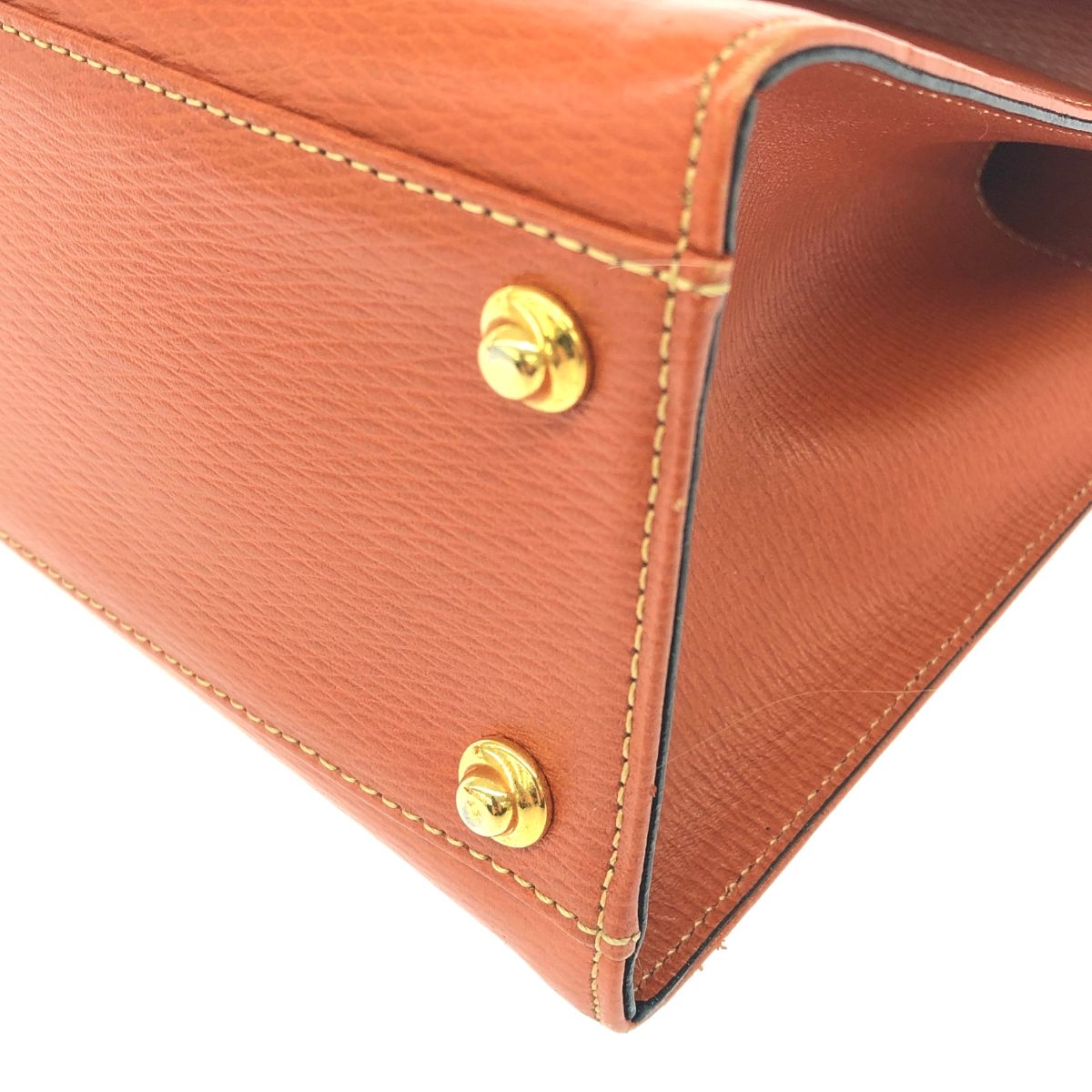 PELLE BORSA ペレボルサ 2WAYハンドバッグ レザー ヴィンテージ 