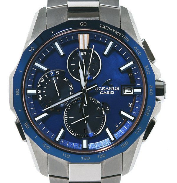 箱保付！極美品！CASIO カシオ OCEANUS オシアナス Manta マンタ OCW 